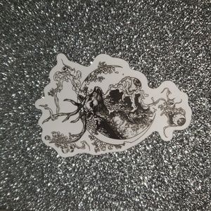 Art CELESTIAL Deer waterproof Sticker